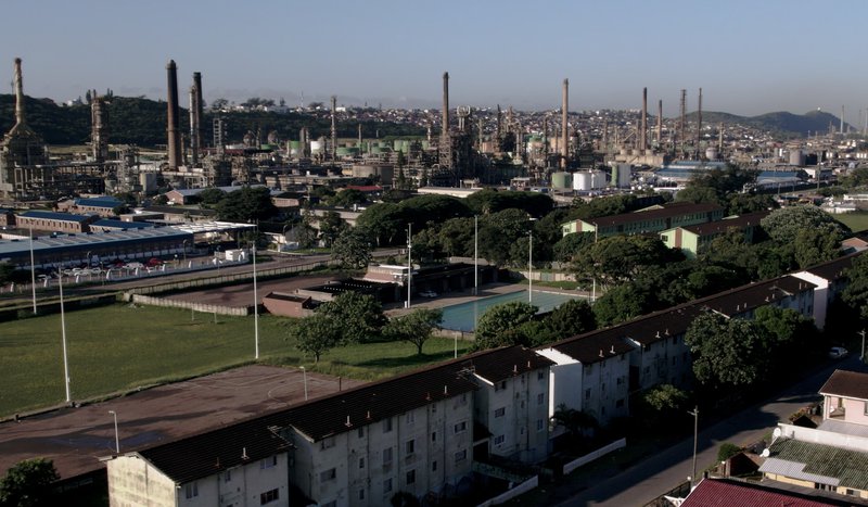 Durban community - local infrastructure and homes